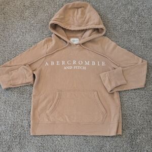 Abercrombie & Fitch Brown Hoodie Sweater
